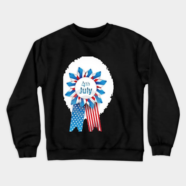 Fourth Of July Crewneck Sweatshirt by shoping2015